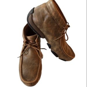 Twisted X Women's Original Chukka Driving Moc - WDM0001 Bomber Brown size 6.5